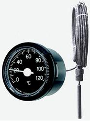 Capillary Thermometer, With Polyamide Case, for Panel Mounting
